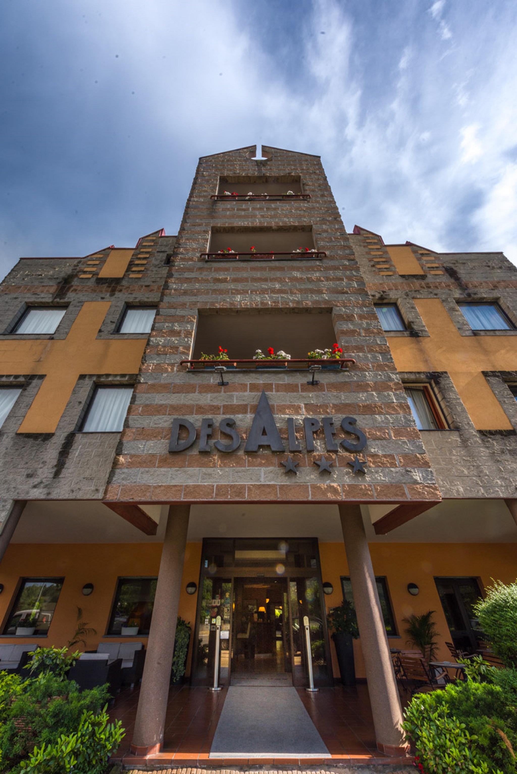 Hotel Des Alpes Роста Экстерьер фото